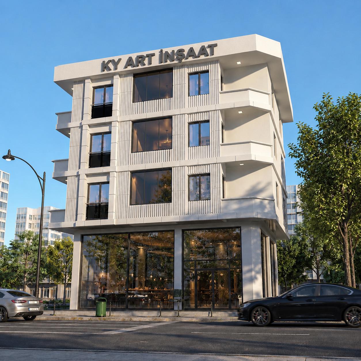 Darıca Sırasöğütler devam eden konut ve ticari yapı projesi